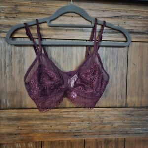 Victoria Secrets Burgandy Bralett
